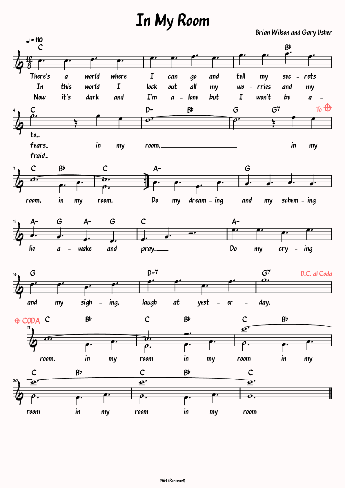 Sheet Music